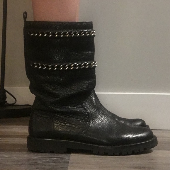 tory burch motorcycle boots